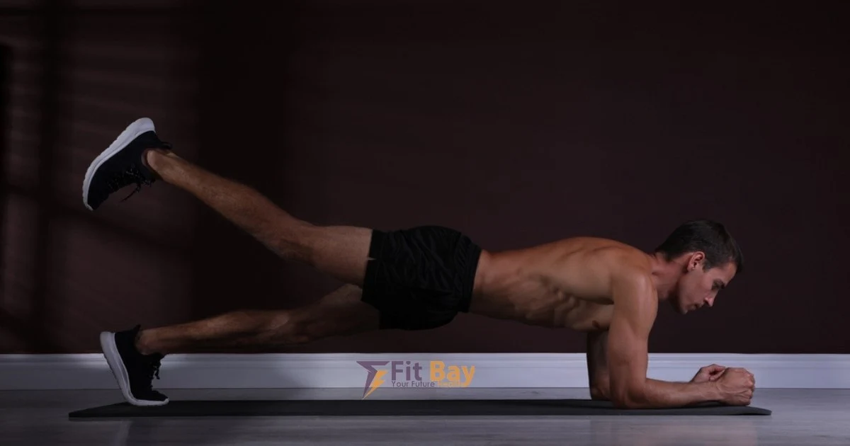 Plank with Leg Lift-Fit Bay