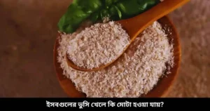 Read more about the article ইসবগুলের ভুসি খেলে কি মোটা হওয়া যায়?